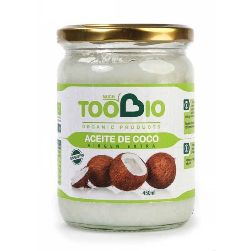 Aceite de Coco Sin Gluten – Too Bio – 500 ml