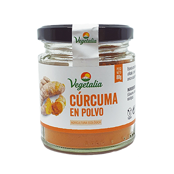 Cúrcuma en Polvo Bio – Vegetalia – 80 gramos