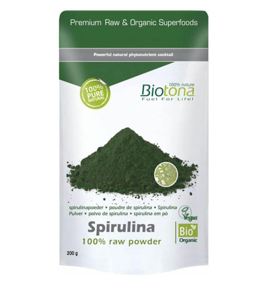Espirulina 200 g en Polvo  – Biotona