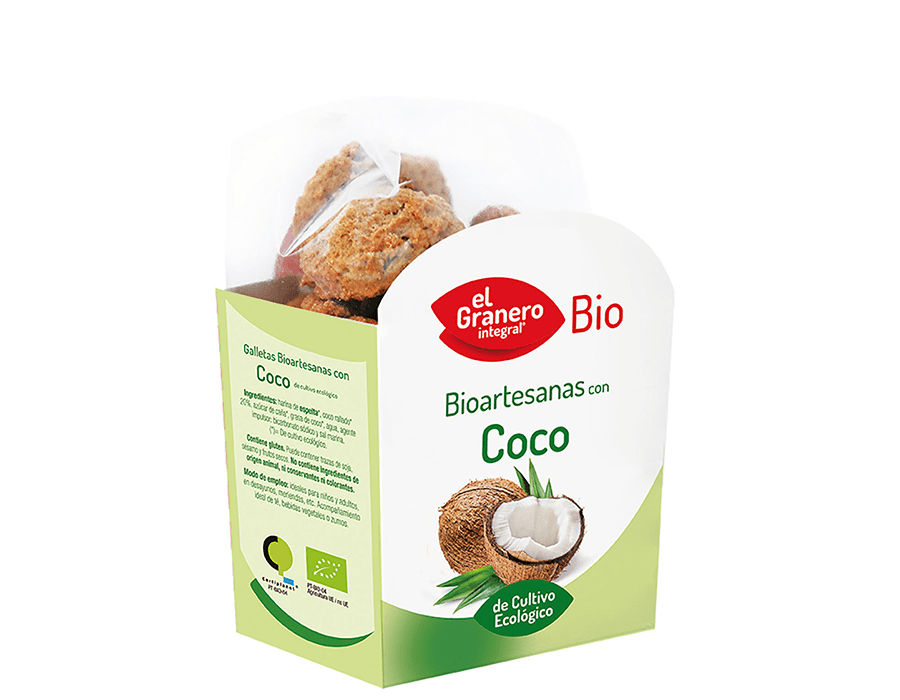 Galletas Artesanas Coco 220 gr – El Granero Integral