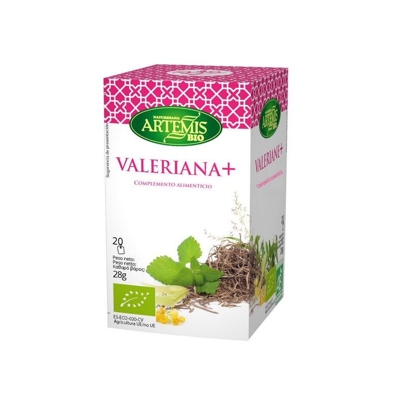 Infusión Valeriana – Artemis BIO – 20 bolsitas