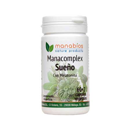 Manacomplex Sueño – Manabios – 60 cápsulas