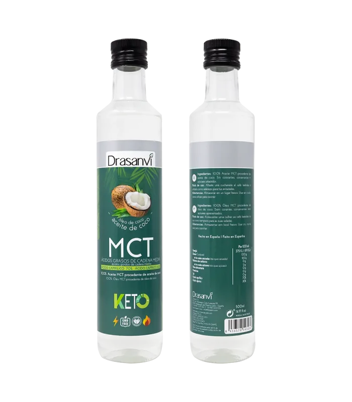 Mct aceite coco keto – Drasanvi – 500ml