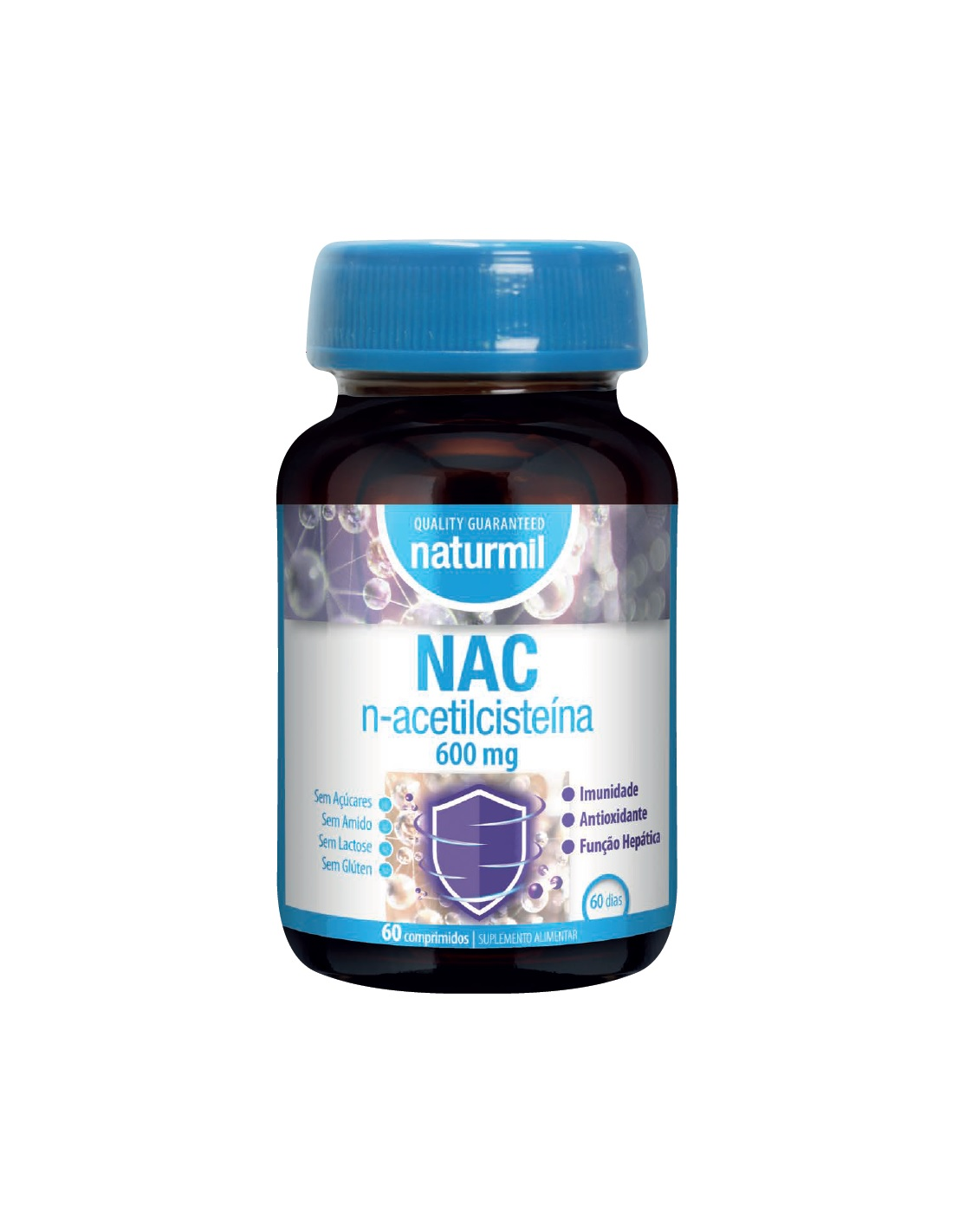 Nac N-Acetilcisteina  – Naturmil – 60 comprimidos