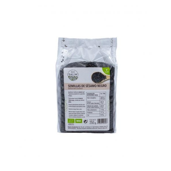 Semillas de Sésamo Negro – Eco Salim – 250g.