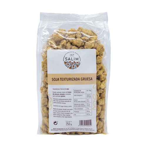 Soja Texturizada Gruesa – Int-Salim – 250g