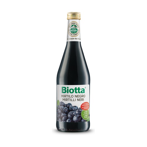 Zumo de Mirtilo Negro – Biotta – 500ml